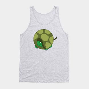 Cute Chubby Turtle Tank Top